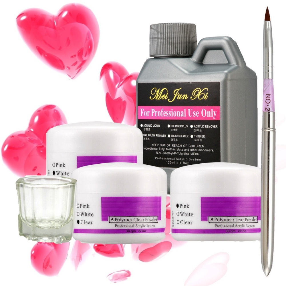 😍 NEW Acrylic Nail Kit SET Professional